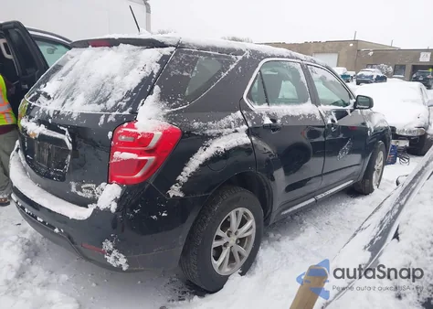 2017 Chevrolet Equinox Ls z USA, uszkodzony, nr VIN 2GNFLEEK1H6255887